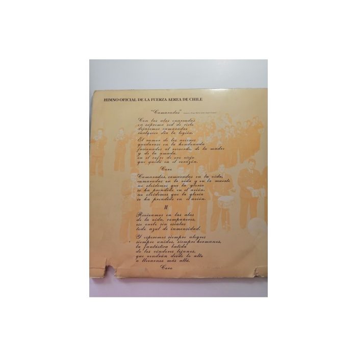 DISCO LP DOBLE FUERZA AEREA DE CHILE