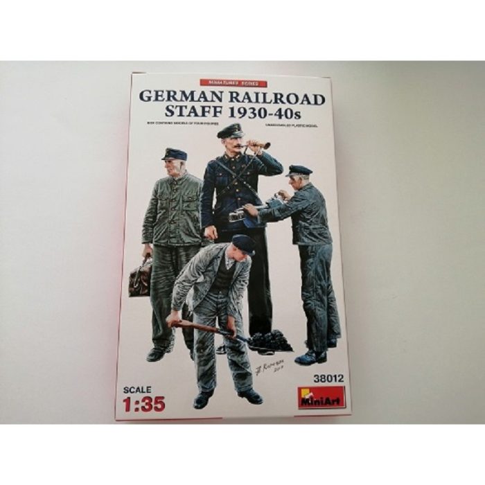 COD. MIN38012 GERMAN RAILROAD STAFF 1930-40. ESC 1/35