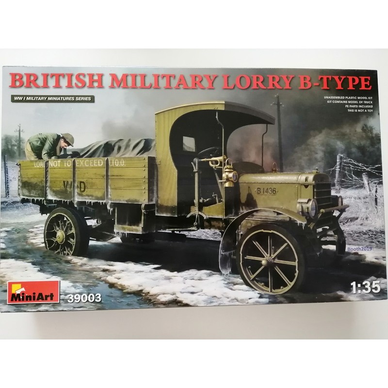 COD. MIN39003 BRITISH MILITARY LORRY B-TYPE