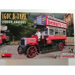 COD. MIN38021 LGOC B-TYPE LONDON OMNIBUS