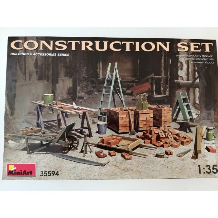 COD. MIN35594 CONSTRUCTION SET. ESC 1/35 COD. MIN35594 CONSTRUCTION SET. ESC 1/35