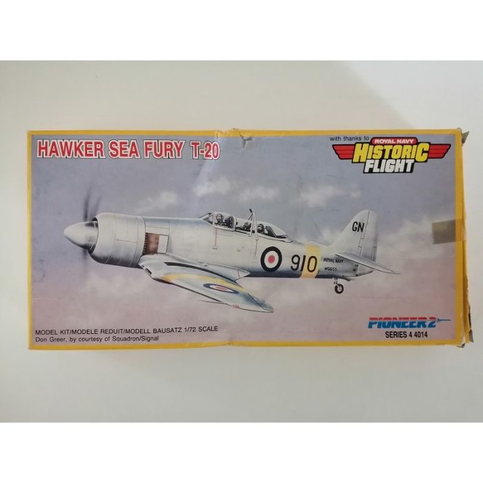 COD. PIO4041 HAWKER SEA FURY T-20. ESC 1/72 COD. PIO4041 HAWKER SEA FURY T-20. ESC 1/72