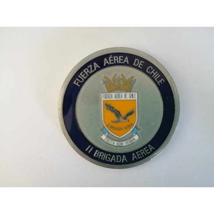 MEDALLA/MONEDA FACh II BRIGADA AEREA MEDALLA/MONEDA FACh II BRIGADA AEREA