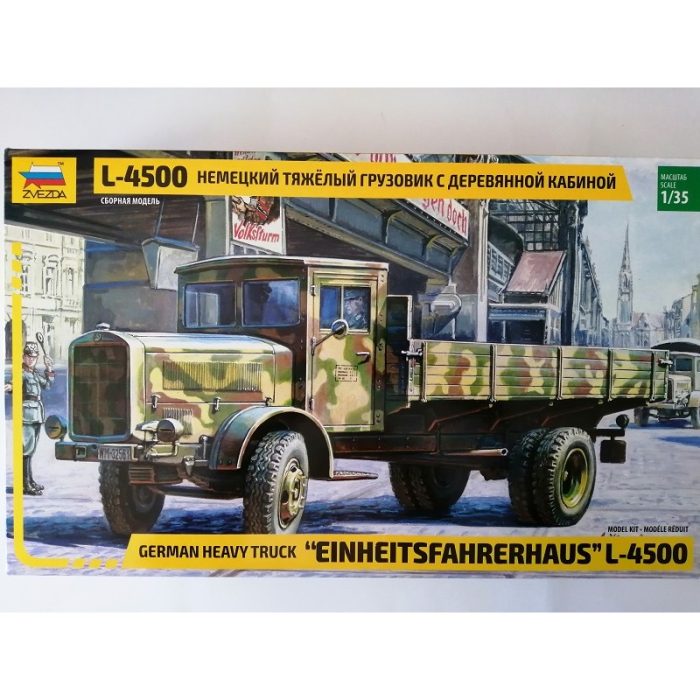 COD.ZVZ3647 "EINHEITSFAHRERHAUS" L-4500. ESC 1/35 COD.ZVZ3647 "EINHEITSFAHRERHAUS" L-4500. ESC 1/35