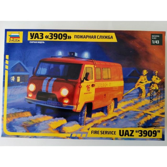 COD.ZVZ43001 FIRE SERVICE. ESC 1/43 COD.ZVZ43001 FIRE SERVICE. ESC 1/43