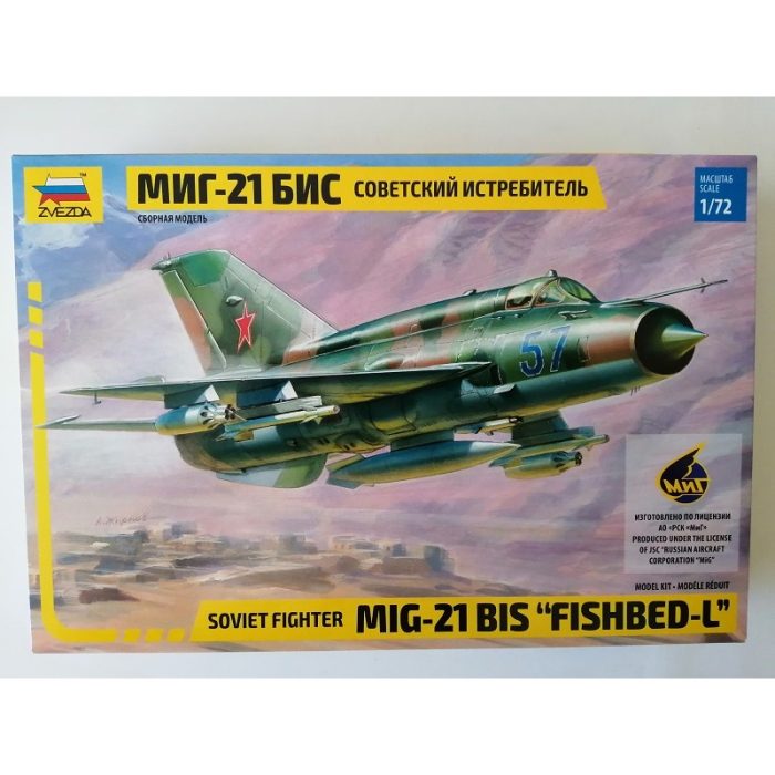COD.ZVZ7259 MIG-21 BIS "FISHBED-L". ESC 1/72