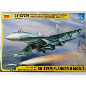 COD.ZVZ7295 SU-27SM FLANKER-B MOD.1. ESC 1/72