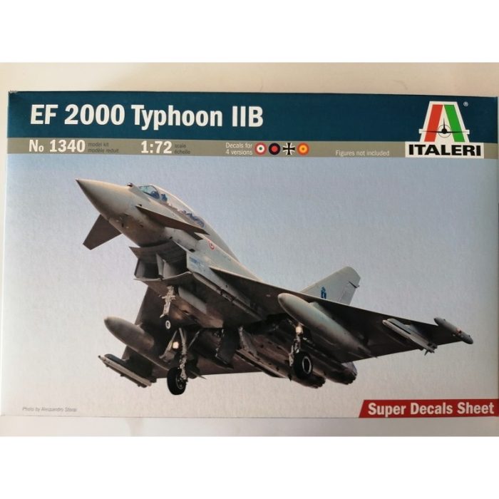 COD.ITA1340 EF 2000 TYPHOON IIB. ESC 1/72
