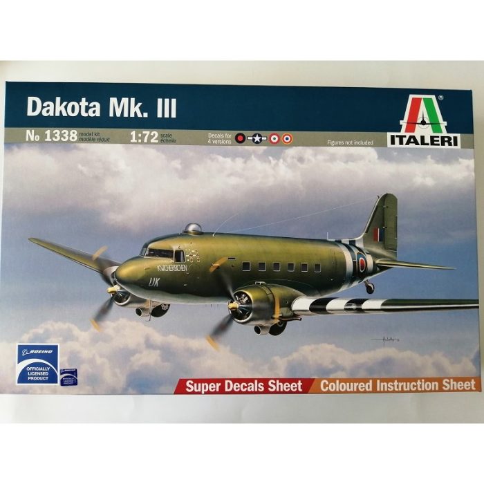 COD.ITA1338 DAKOTA MK.III. ESC 1/72 COD.ITA1338 DAKOTA MK.III. ESC 1/72