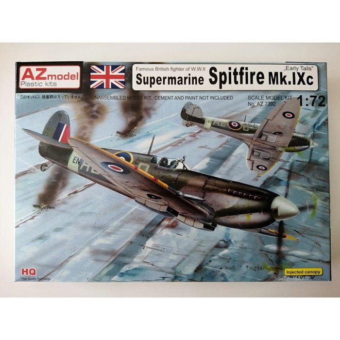 COD.AZM7392 SPITFIRE Mk.IXc "Early Tails". ESC 1/72