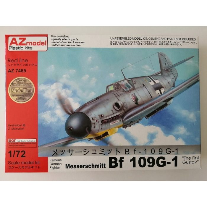 COD.AZM7465 MESSERSCHMITT BF 109 G-1. ESC 1/72 COD.AZM7465 MESSERSCHMITT BF 109 G-1. ESC 1/72