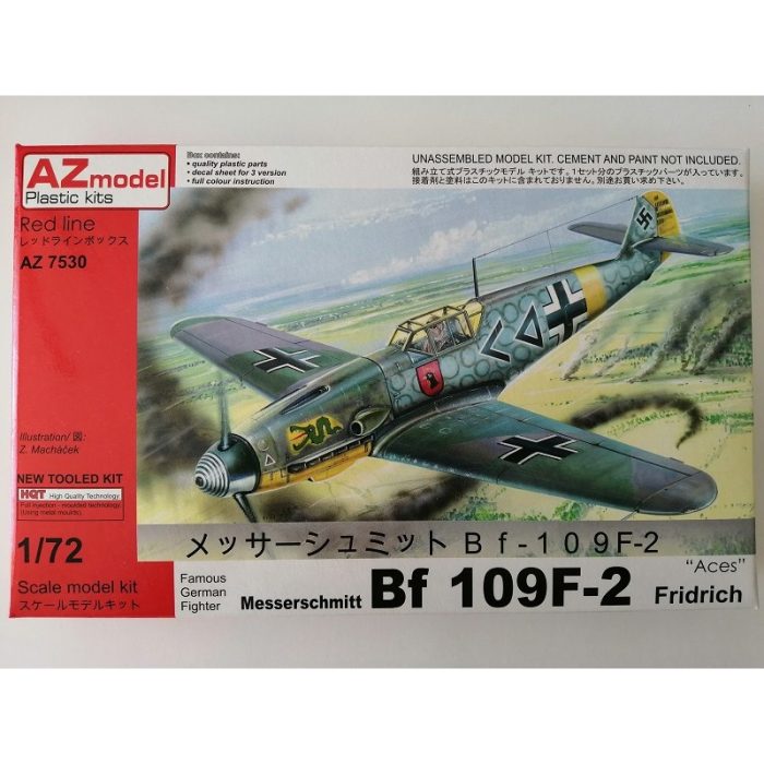 COD.AZM7530 MESSERSCHMITT BF 109 F-2. ESC 1/72