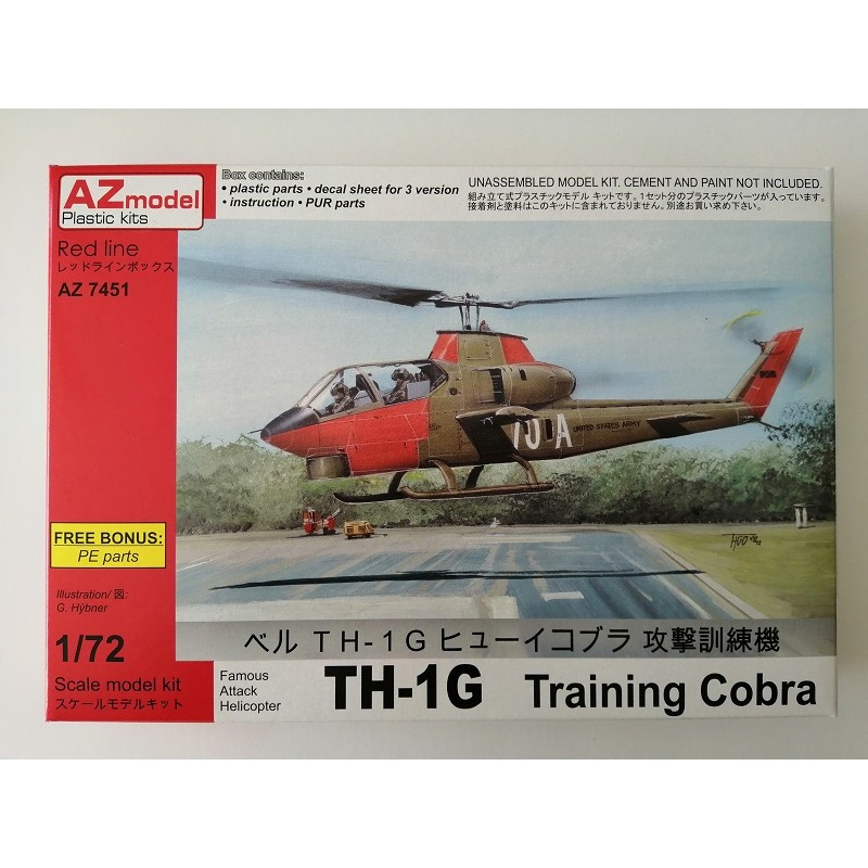 COD.AZM7451 TH-1G TRAINING COBRA. ESC 1/72