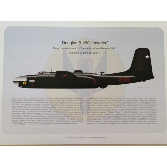 PERFIL DOUGLAS B-26C INVADER