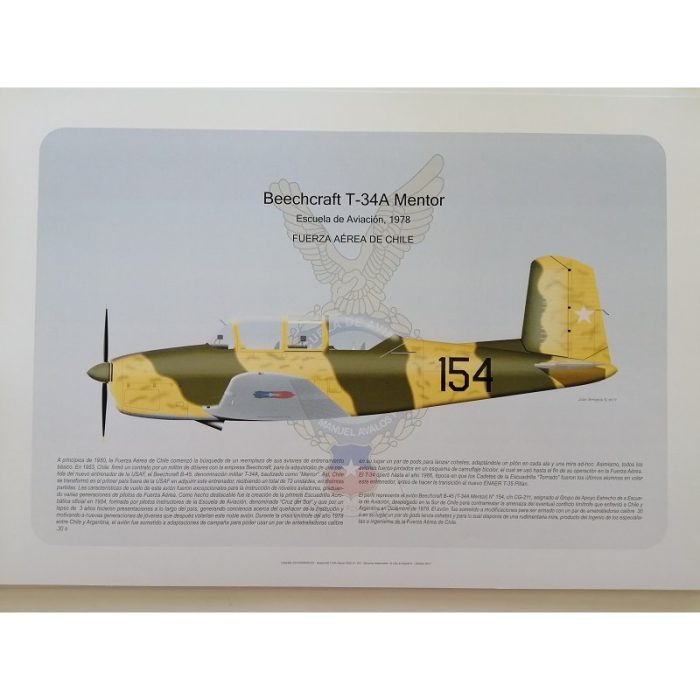 PERFIL BEECHCRAFT T-34A MENTOR