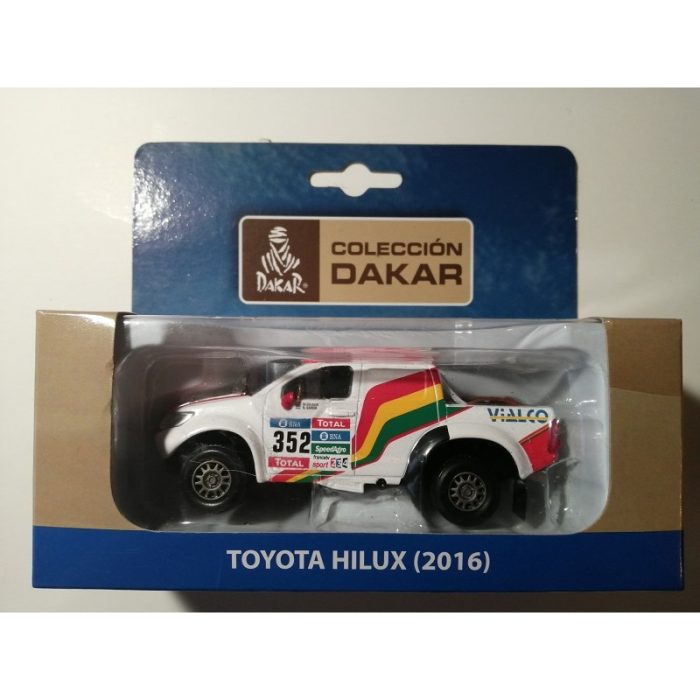 TOYOTA HILUX 2016 RALLY DAKAR. ESC 1/43
