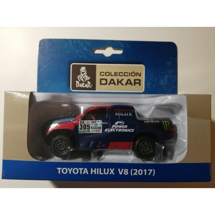 TOYOTA HILUX V8 2017 RALLY DAKAR. ESC 1/43