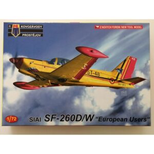 COD.KPM0212 SIAI SF-260D/W. ESC 1/72