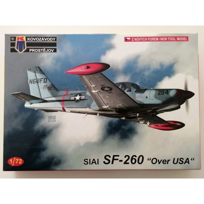 COD.KPM0209 SIAI SF-260 "OVER USA". ESC 1/72 COD.KPM0209 SIAI SF-260 "OVER USA". ESC 1/72