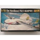 COD.HELL283 DE HAVILLAND FB.5 VAMPIRE. ESC 1/72