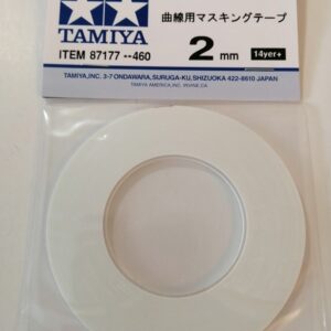 COD.TAM87177 MASKING TAPE FOR CURVES 2 MM