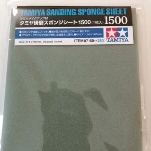 COD.TAM87150 TAMIYA SANDING SPONGE SHEET 1500