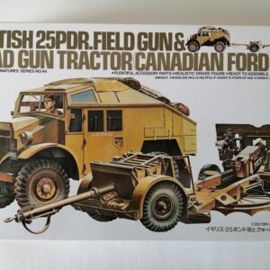 COD.TAM35044 25PDR.FIELD GUN & QUAD GUN TRACTOR. ESC 1/35