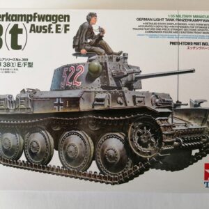 COD.TAM35369 38(t) PANZERKAMPFWAGEN Ausf.E/F. ESC 1/35