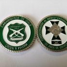 MEDALLA/MONEDA CONDECORACION AL MERITO CARABINEROS DE CHILE 20 AÑOS