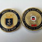 MONEDA/COIN CONDECORACION AL MERITO MILITAR ARMADA DE CHILE
