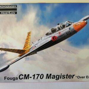 COD.KPM0242 FOUGA CM-170 MAGISTER "OVER EUROPE". ESC 1/72