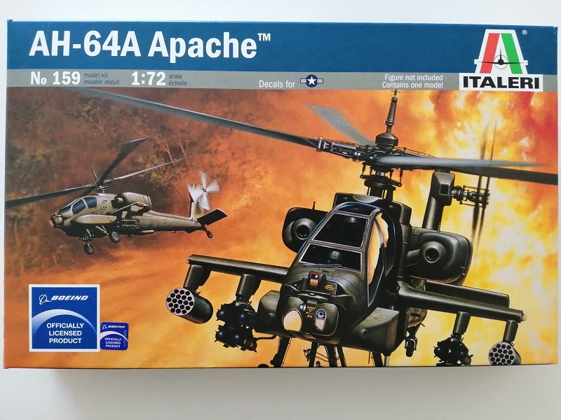 COD.ITA159 AH-64A APACHE. ESC 1/72