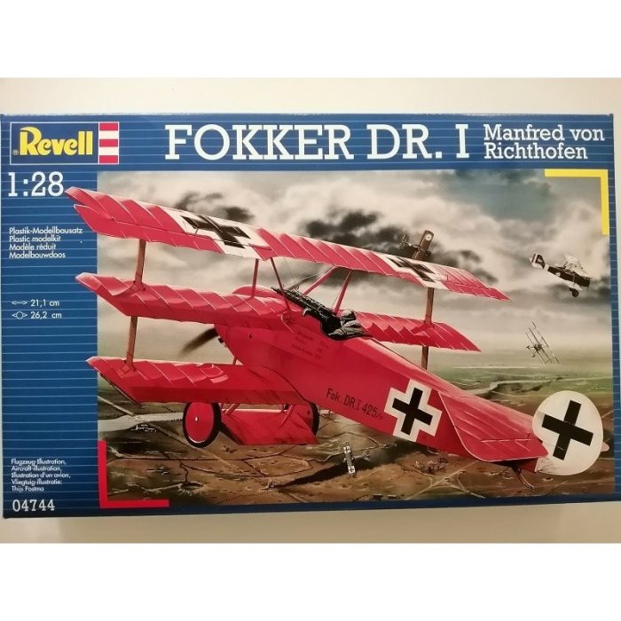 COD.REV04744 FOKKER DR.I "RICHTHOFEN". ESC 1/28