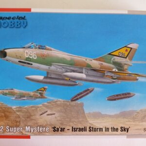 COD.SH72345 SMB-2 SUPER MYSTERE "SA'AR-ISRAELI STORM IN THE SKY". ESC 1/72