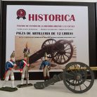 FIGURA ESTAÑO PIEZA DE ARTILLERIA REGIMIENTO DE ARTILLEROS PRUSIANOS POTSDAMER RIESENGARDE 1805