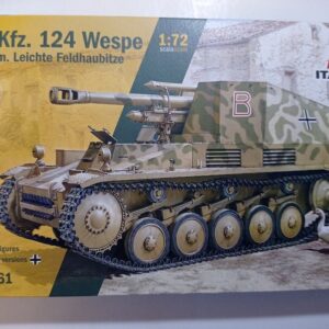 COD.ITA7061 Sd.Kfz. 124 WESPE 10.5 CM. LEICHTE FELDHAUBITZE. ESC 1/72