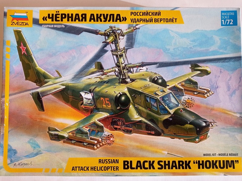 COD.ZVZ7216 BLACK SHARK "HOKUM". ESC 1/72