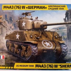 COD.ZVZ3676 M4A3 (76) W "SHERMAN". ESC 1/35