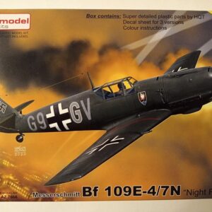 COD.AZM7666 MESSERSCHMITT BF 109E-4/7N "NIGHT FIGHTER". ESC 1/72