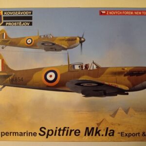 COD.KPM0277 SUPERMARINE SPITFIRE Mk.Ia "EXPORT & EGYPT". ESC 1/72