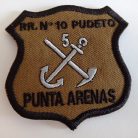 PARCHE RR.Nº10 PUDETO PUNTA ARENAS