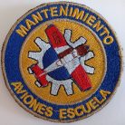 PARCHE MANTENIMIENTO AVIONES ESCUELA