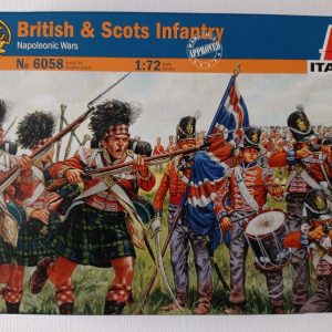 COD.ITA6058 BRITISH & SCOTS INFANTRY. ESC 1/72