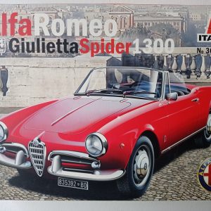 COD.ITA3653 ALFA ROMEO GIULIETTA SPIDER 1300. ESC 1/24